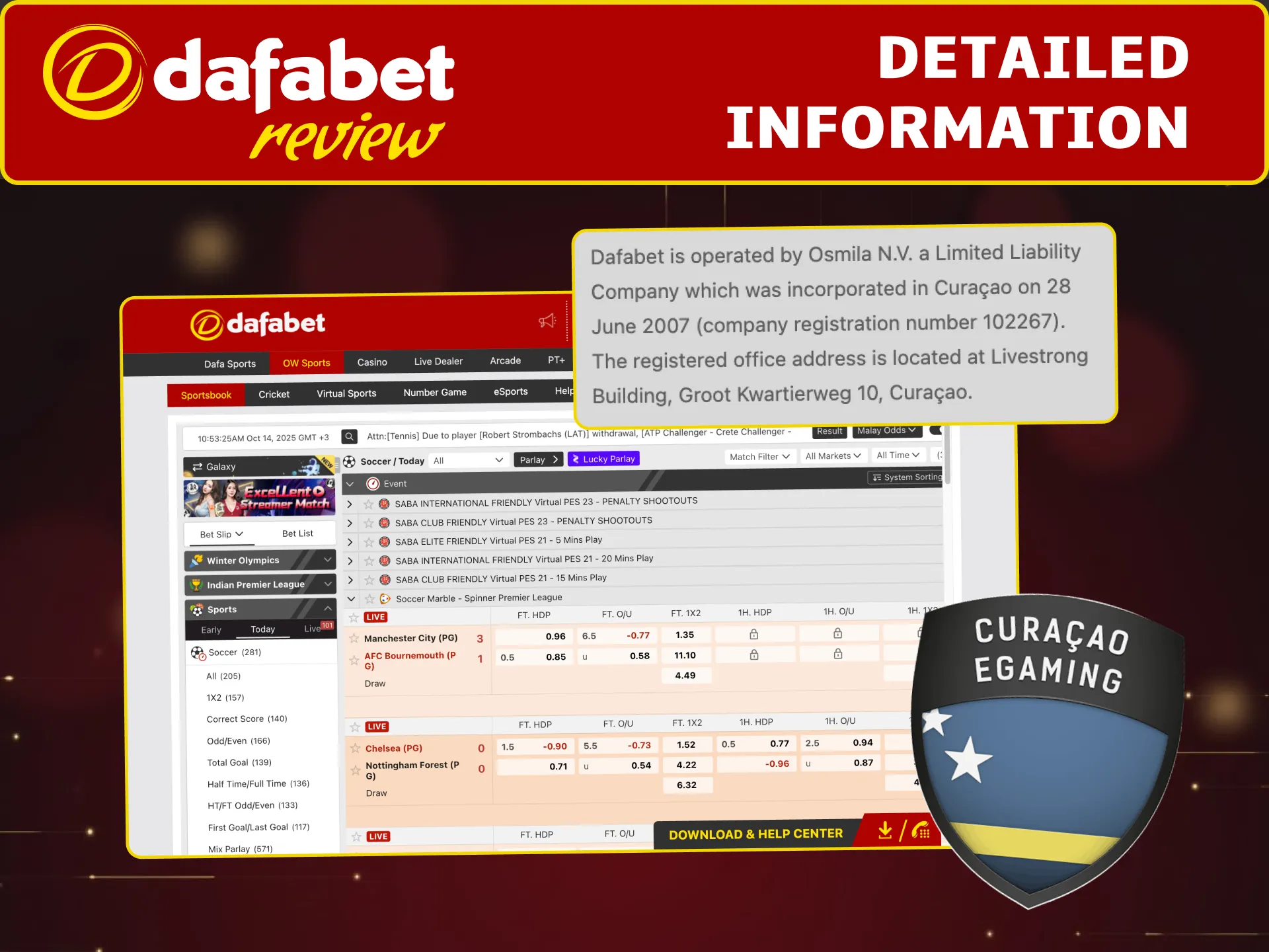 Dafabet India offers verified operations, responsible gaming tools, and quick mobile access.