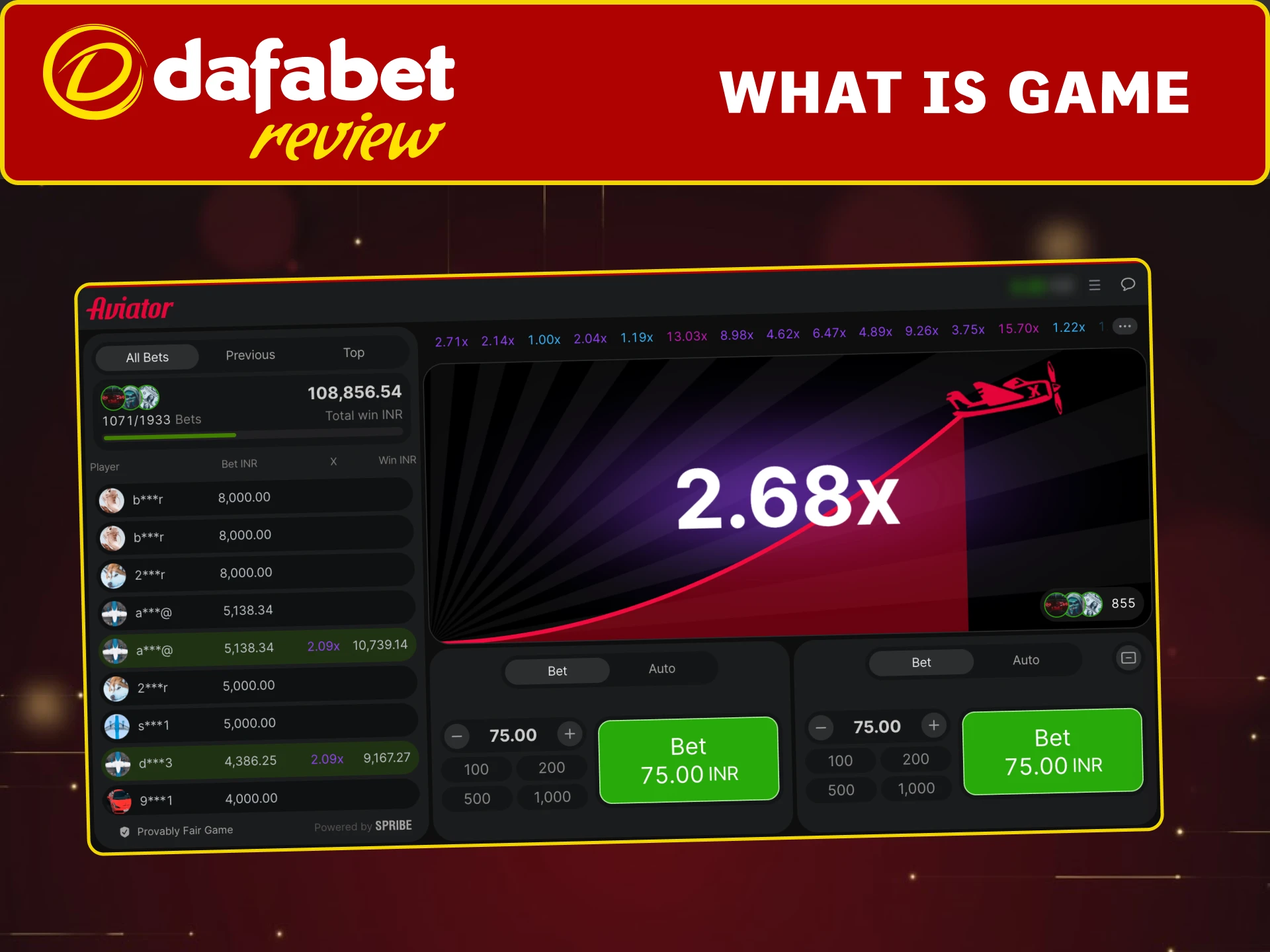 Play Dafabet Aviator and cash out before the plane flies away.