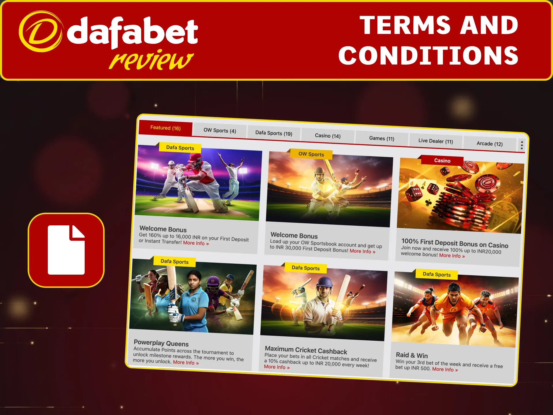 Stay informed on Dafabet bonus terms to enjoy promotions fully.