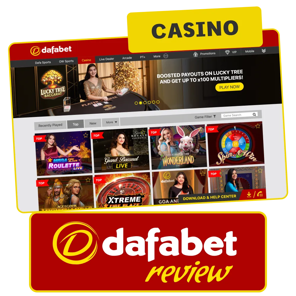 Start at Dafabet Casino and explore hundreds of slots with a welcome bonus.