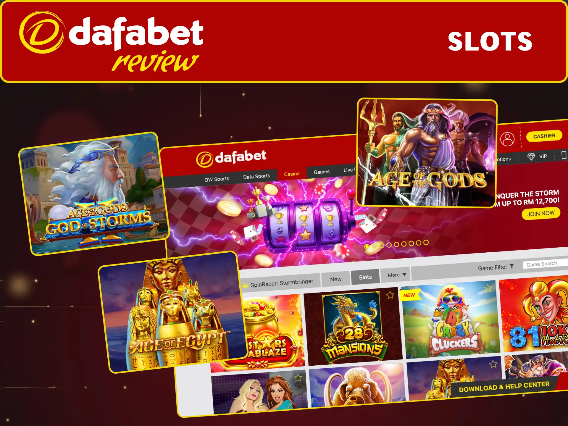 Experience popular Dafabet Slots titles with big win potential.