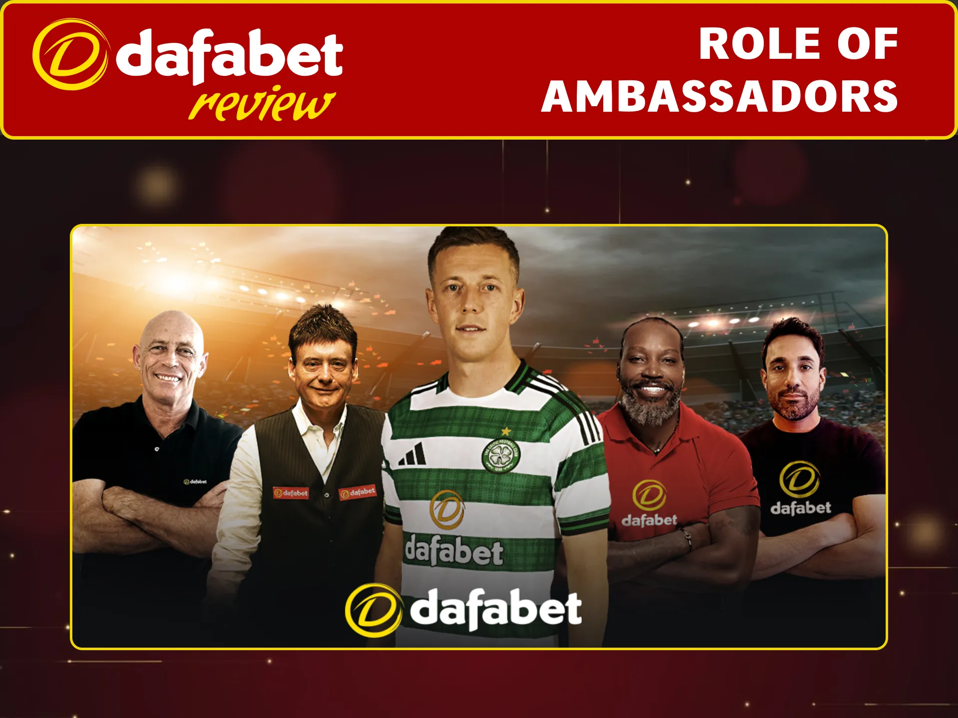Follow Dafabet ambassadors for honest reviews and tips on the platform.