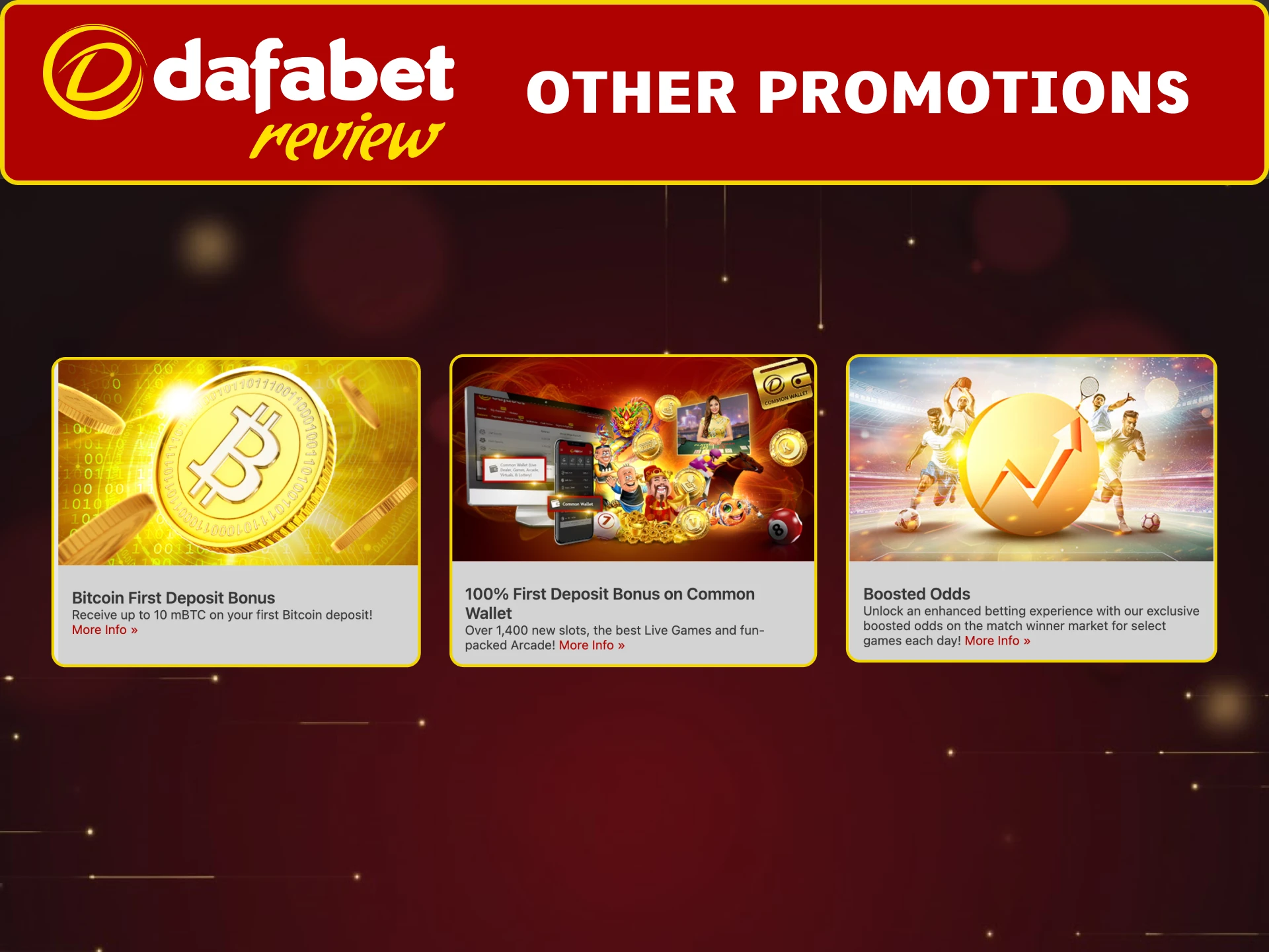Enjoy extra bonuses on Dafabet without a referral code and grow your balance.
