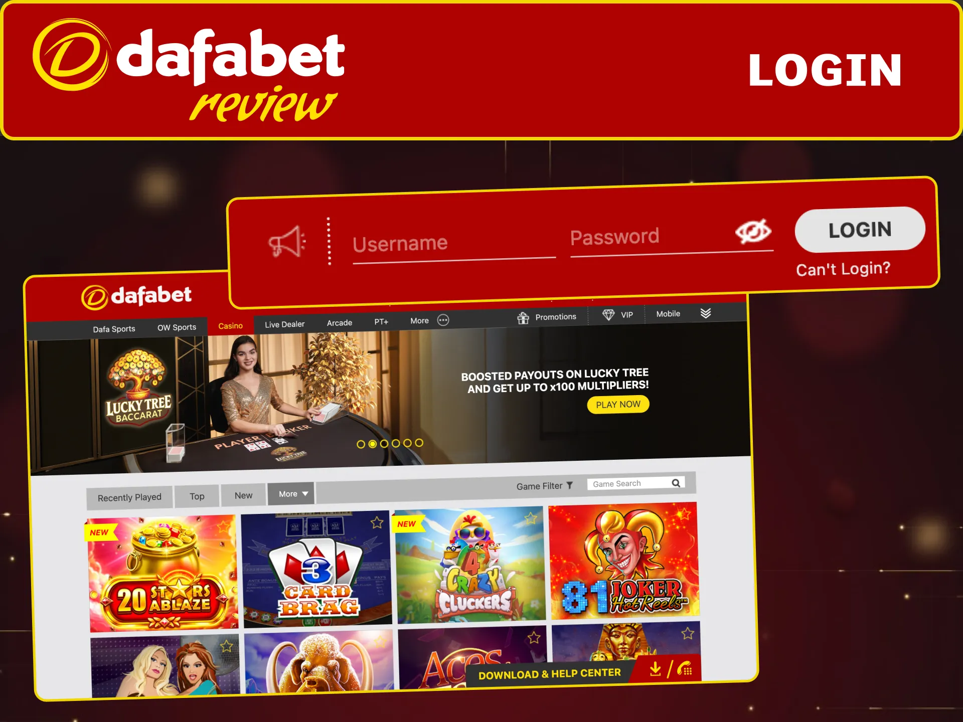 Log in to Dafabet India quickly via website or mobile app.